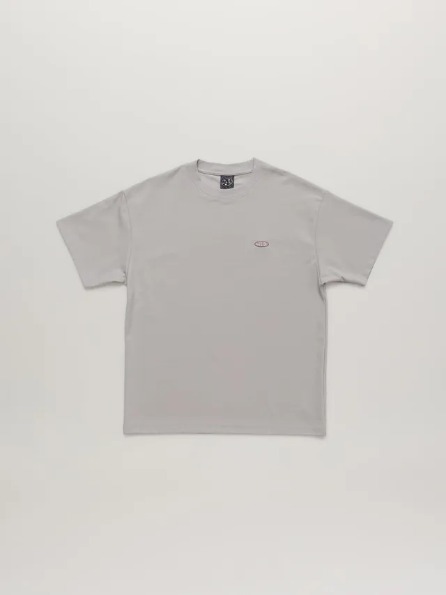 Maui and Sons Surface Knit t-shirt grigia elasticizzata