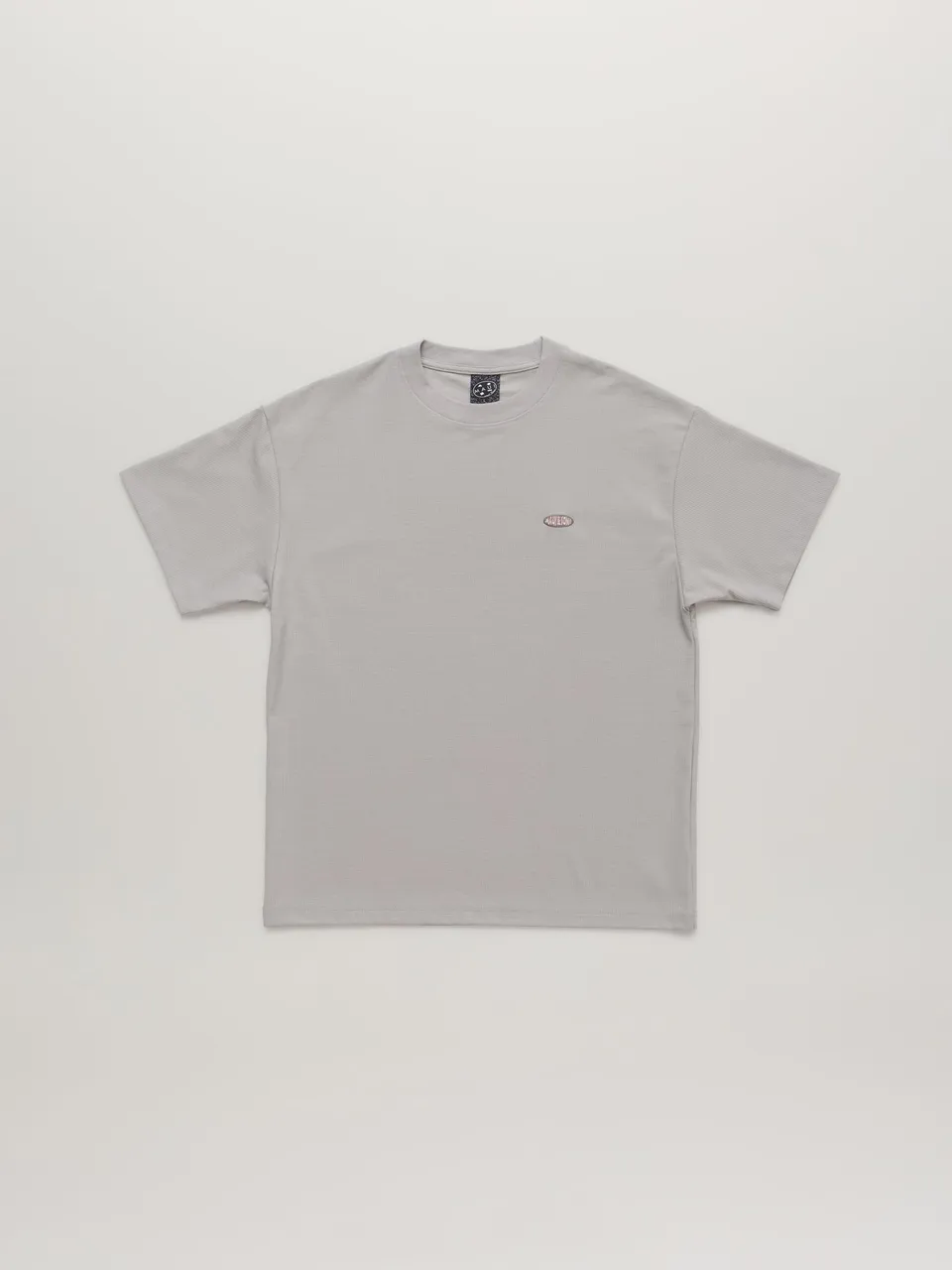 Maui and Sons Surface Knit t-shirt grigia elasticizzata