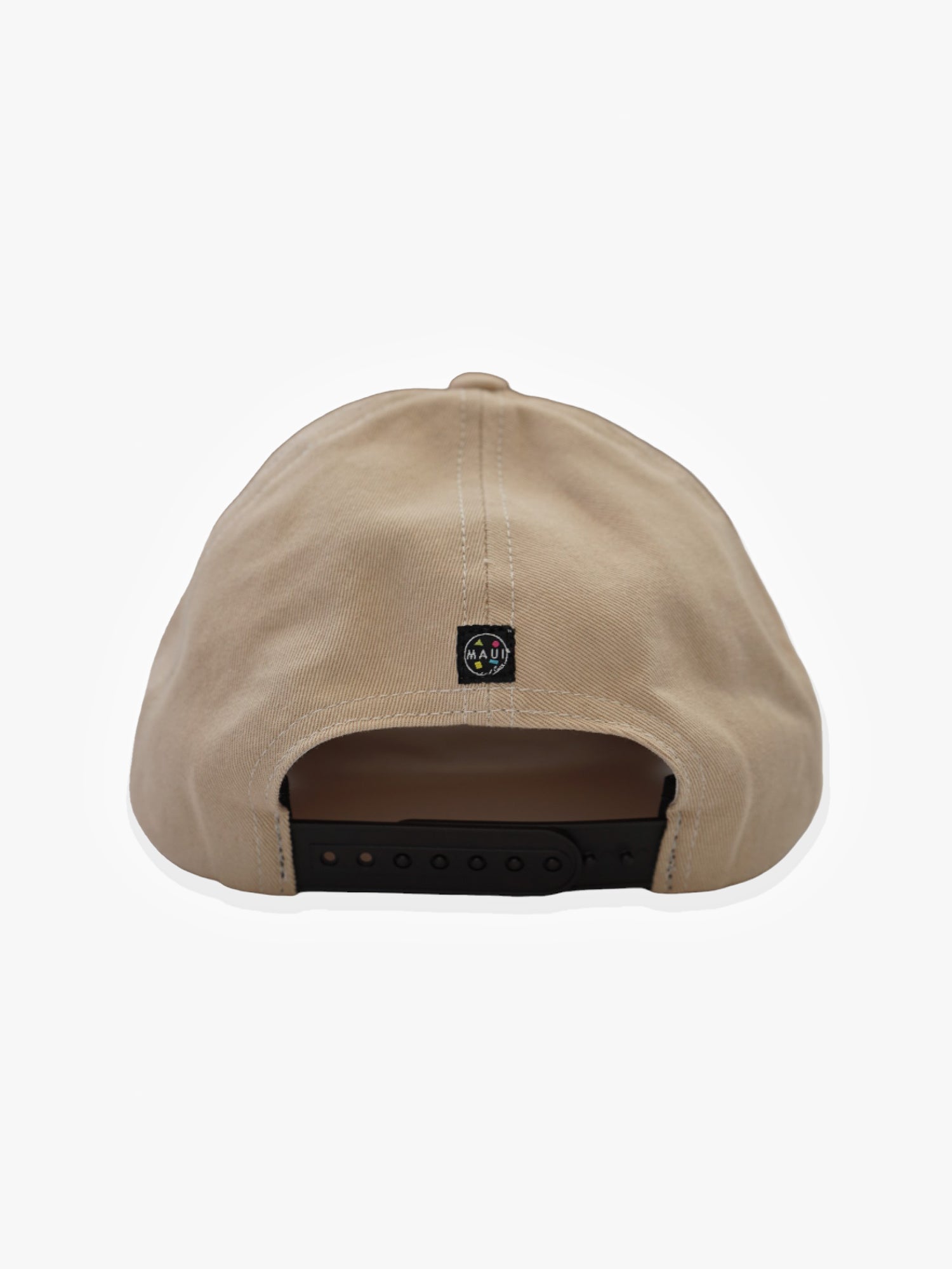 Maui and Sons Neon Cookie Logo Dad Hat cappellino natural cotone