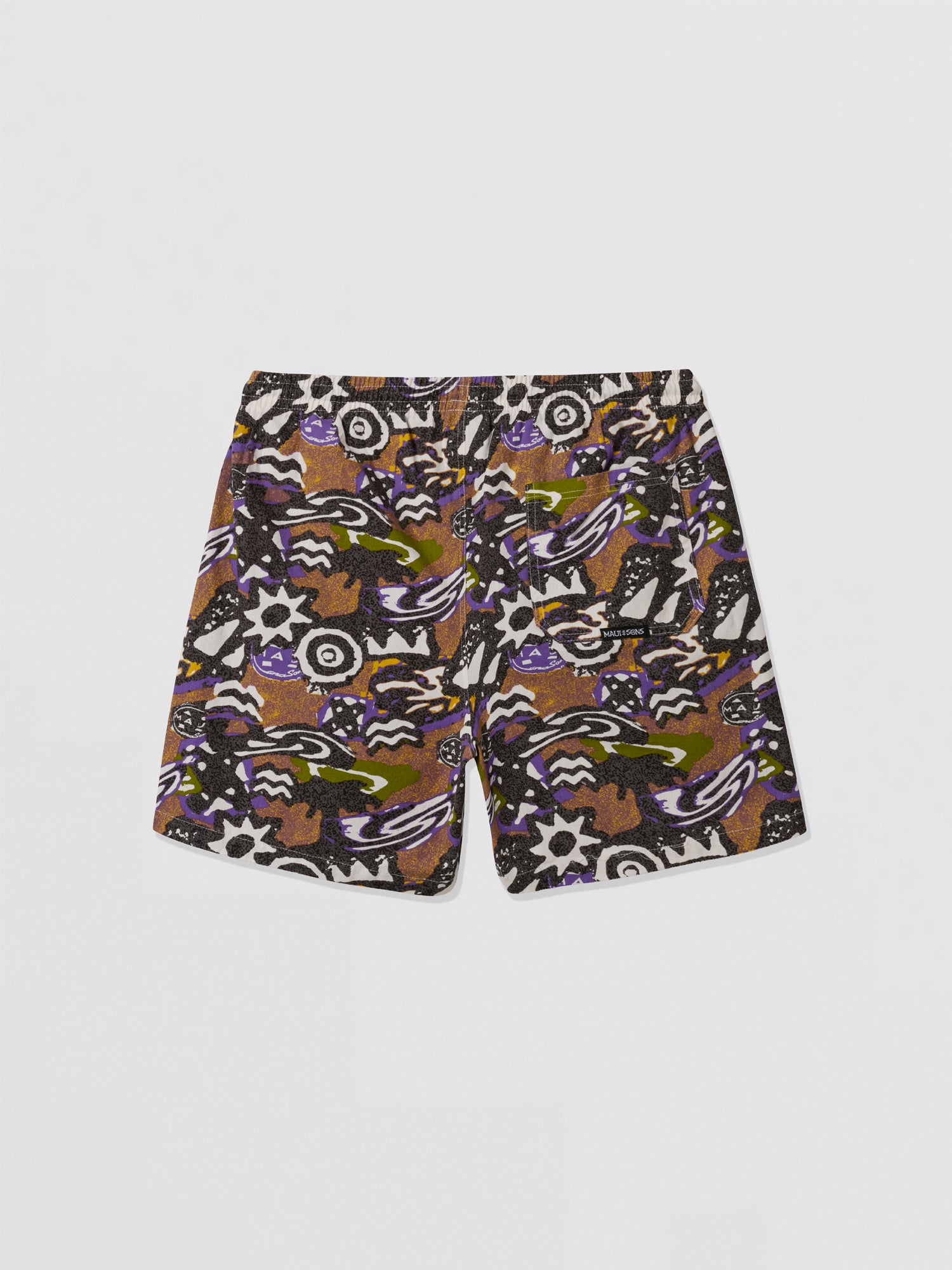 Maui and Sons Molten Jam pantaloncini cotone fantasia