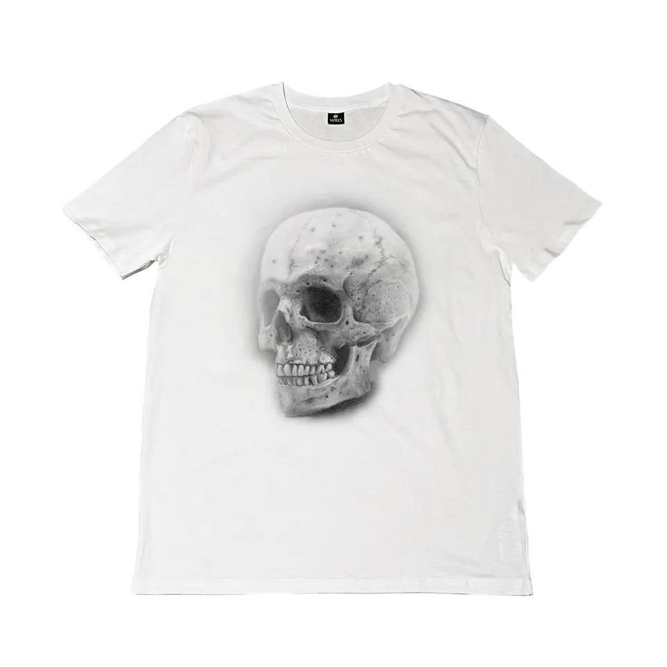 Seetees Grey Skull t-shirt manica corta