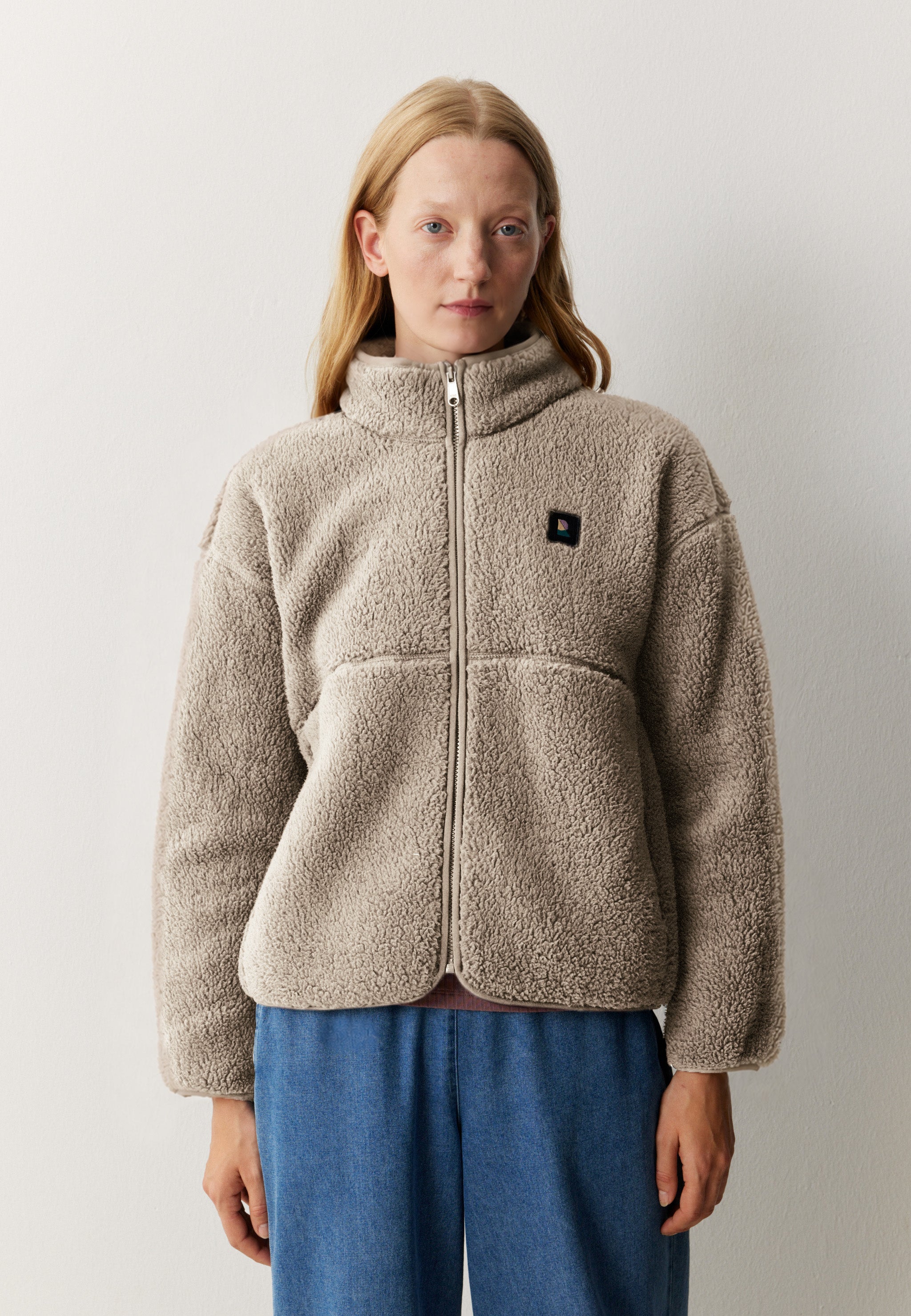 Recolution Fortunella pile teddy donna marrone hazel