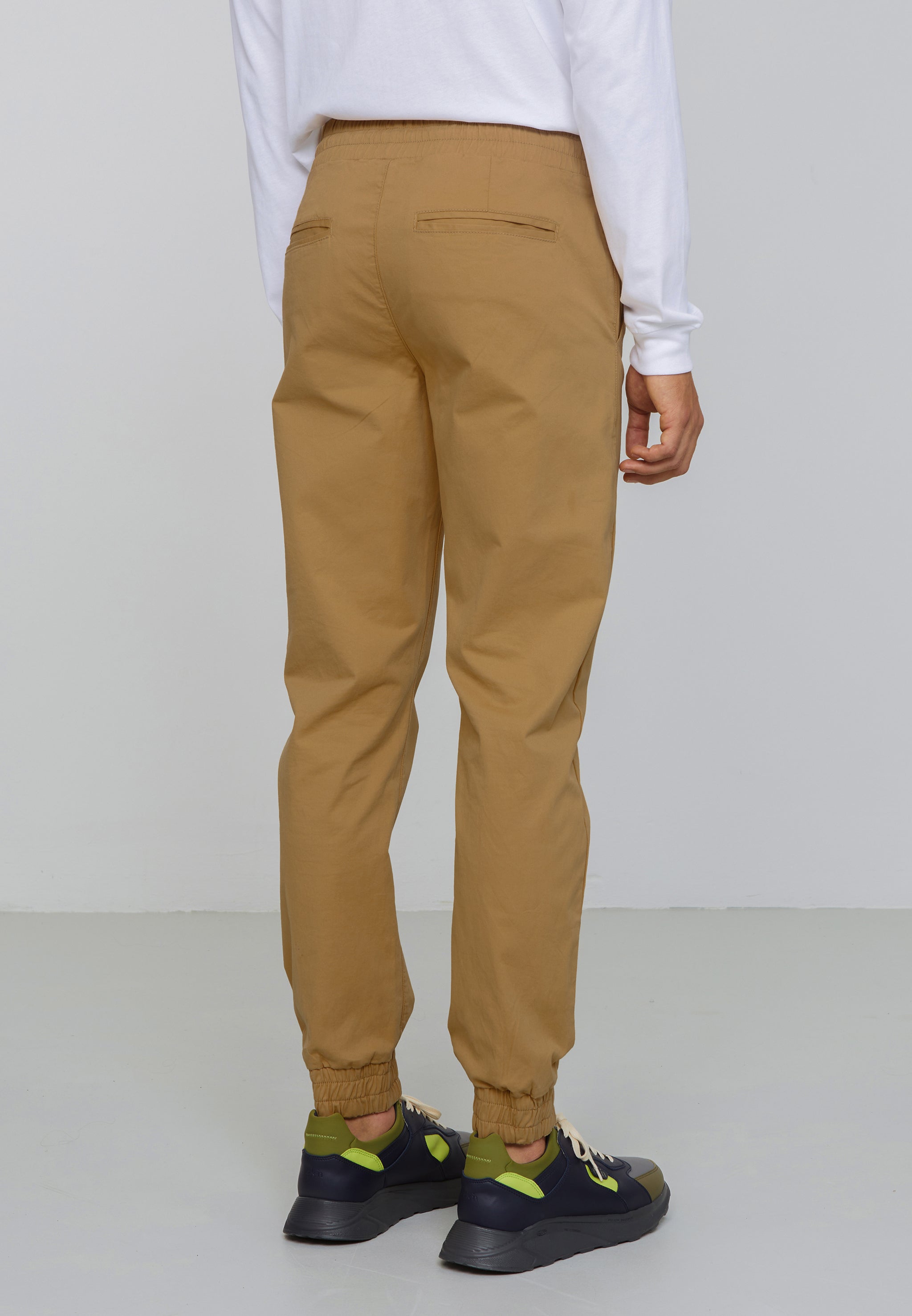Recolution Musa pantaloni chino dark sand cotone bio