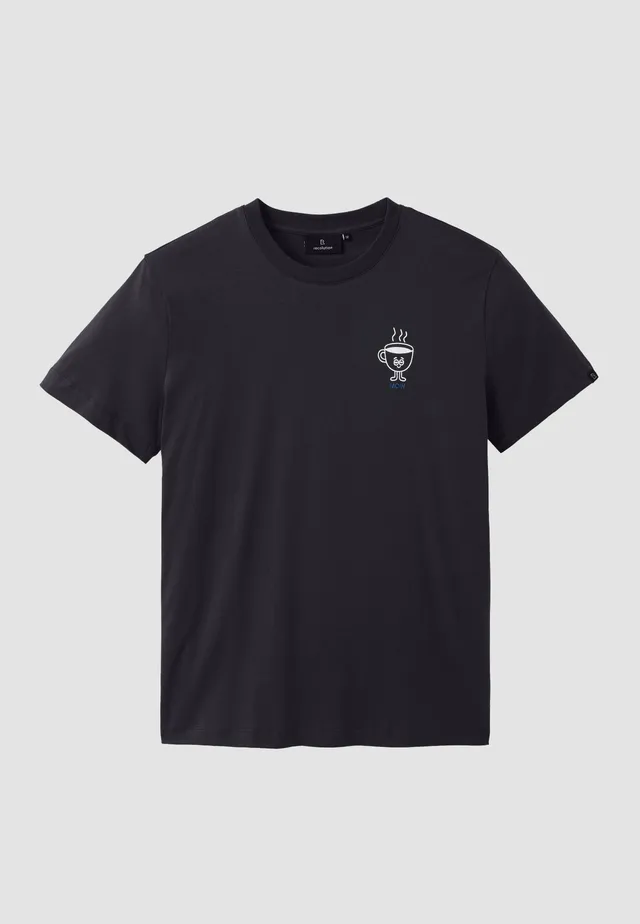Recolution Agave Moin t-shirt nera cotone bio