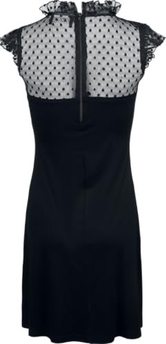 Gothicana by EMP Abito Nero Donna media lunghezza pizzo