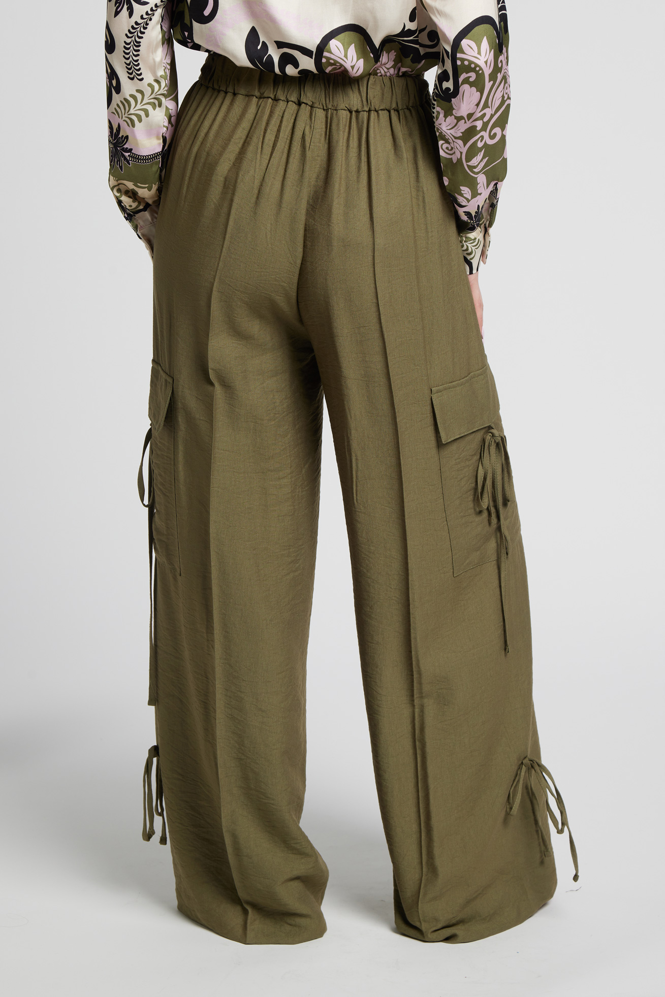 Sarah Chole Tegal 27129 pantalone viscosa nylon