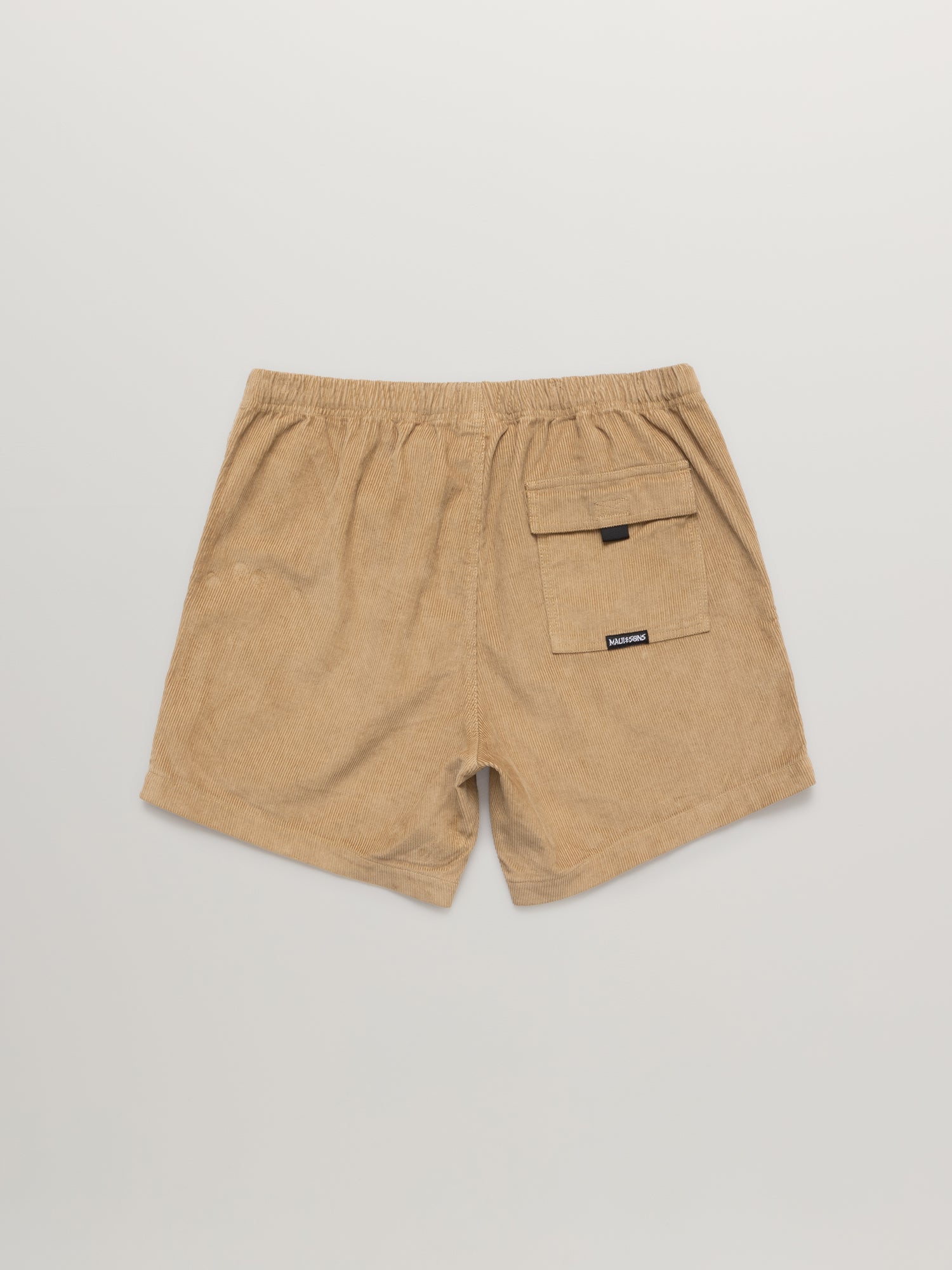 Maui and Sons Camp 84 Walk Short Pantaloncini Tan