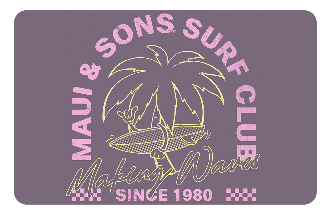 Maui and Sons Gift Card carta regalo digitale 15 dollari