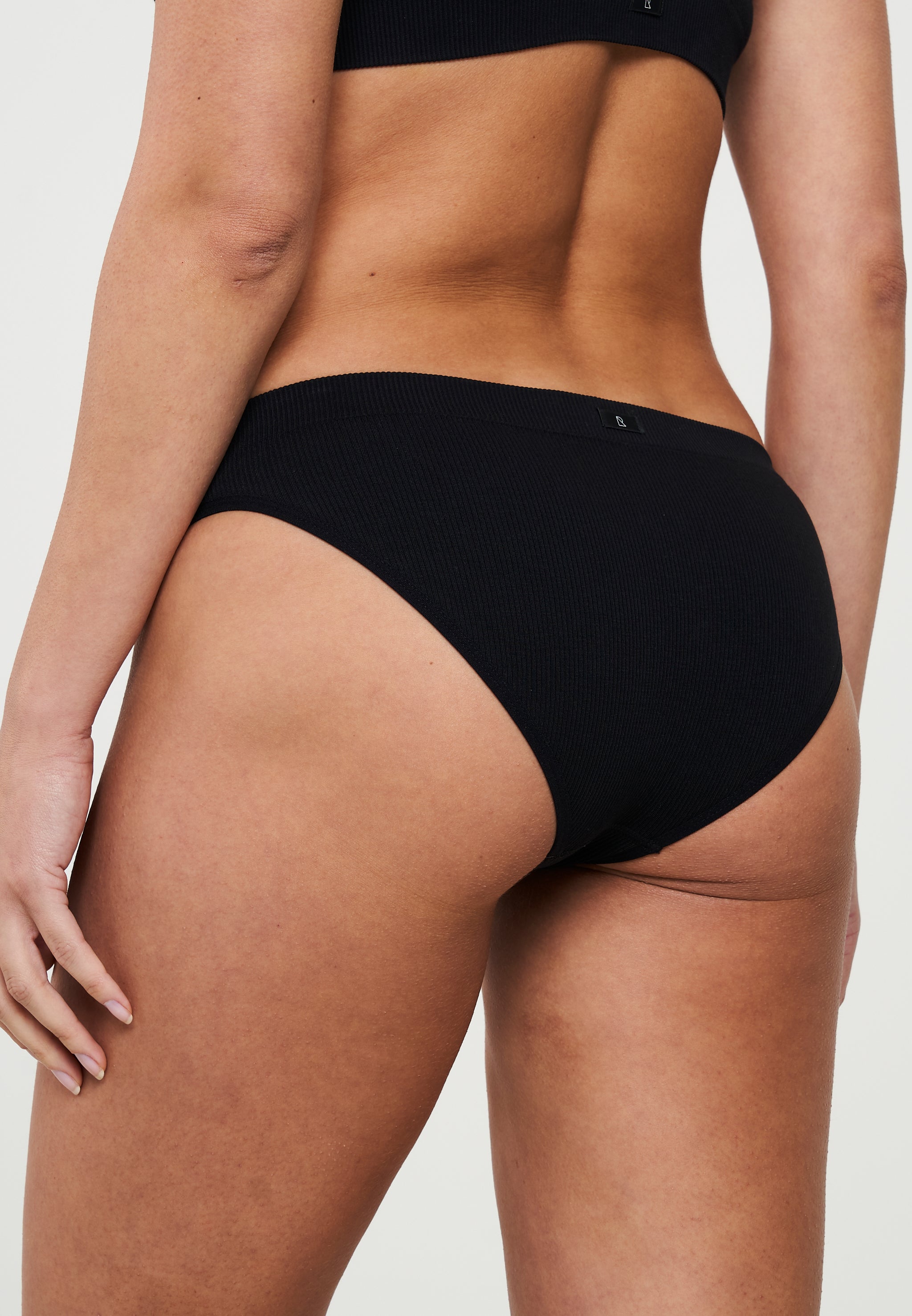 Recolution Willow slip donna nero cotone bio