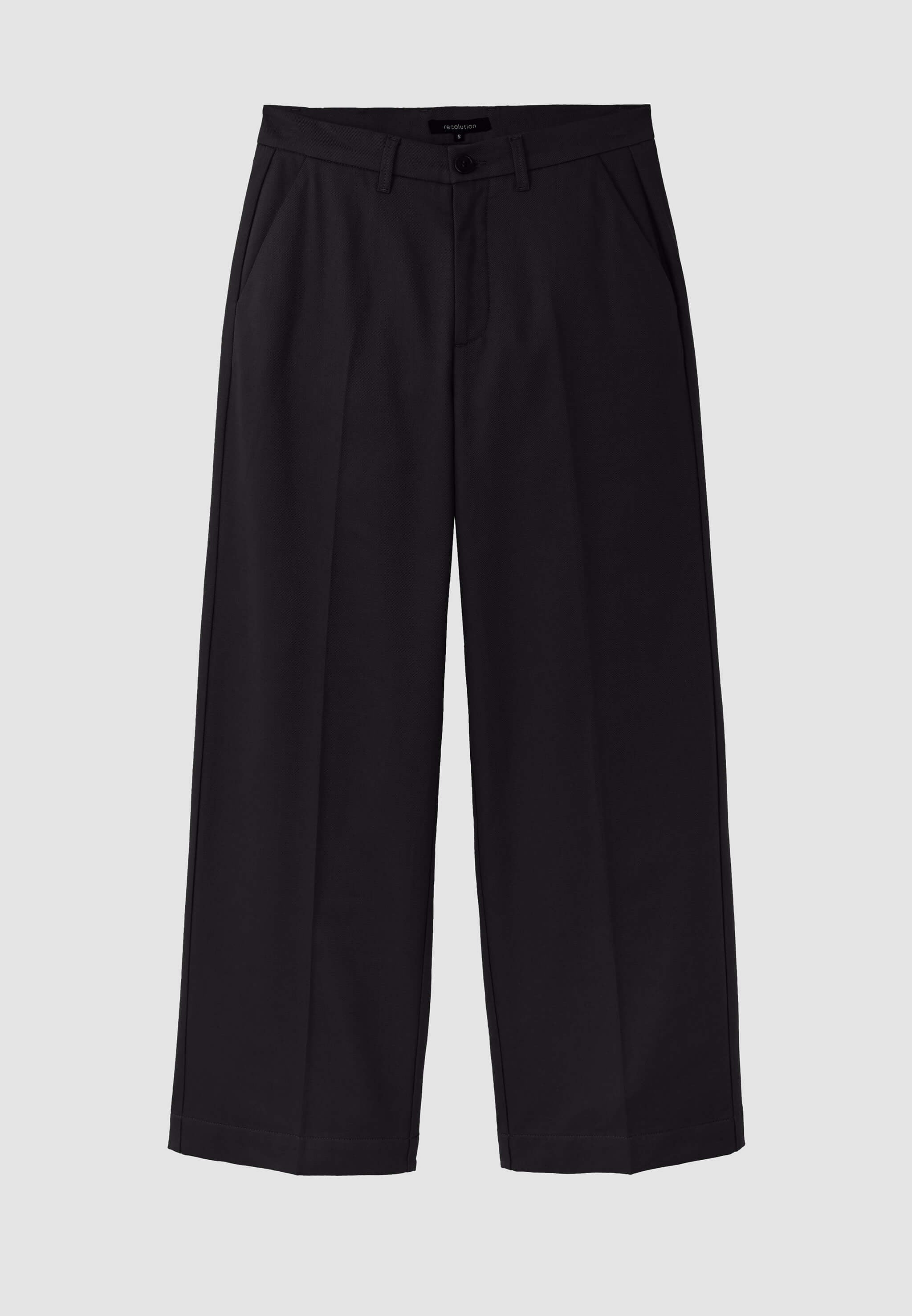 Recolution Ligularia pantaloni marlene nero bio