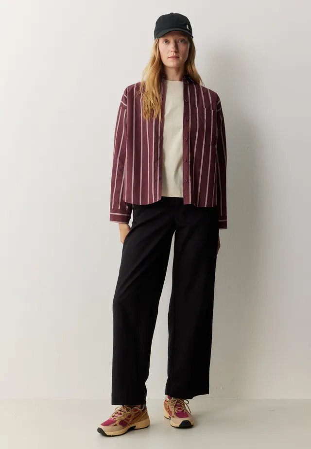 Recolution Ligularia pantaloni marlene nero bio