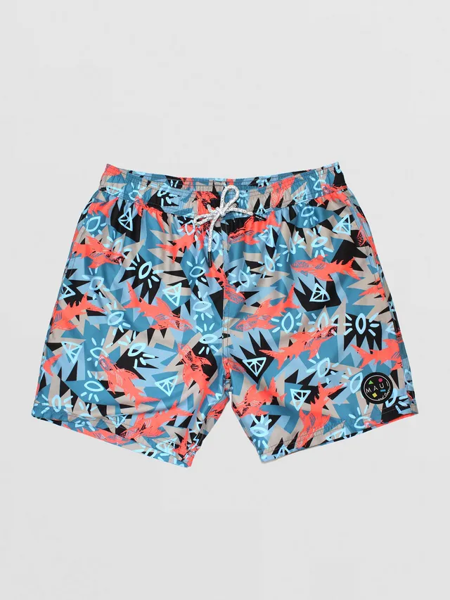 Maui and Sons Shark Tank shorts mare corallo 17 pollici