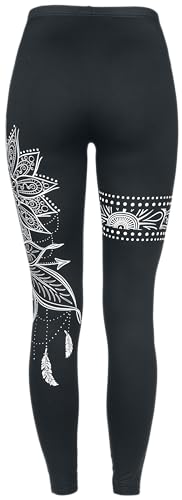 Gothicana by EMP leggings neri mandala taglia S