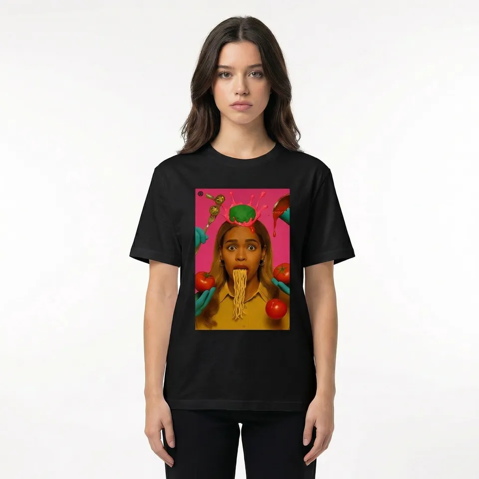 Seetees Glutted t-shirt stampa frontale