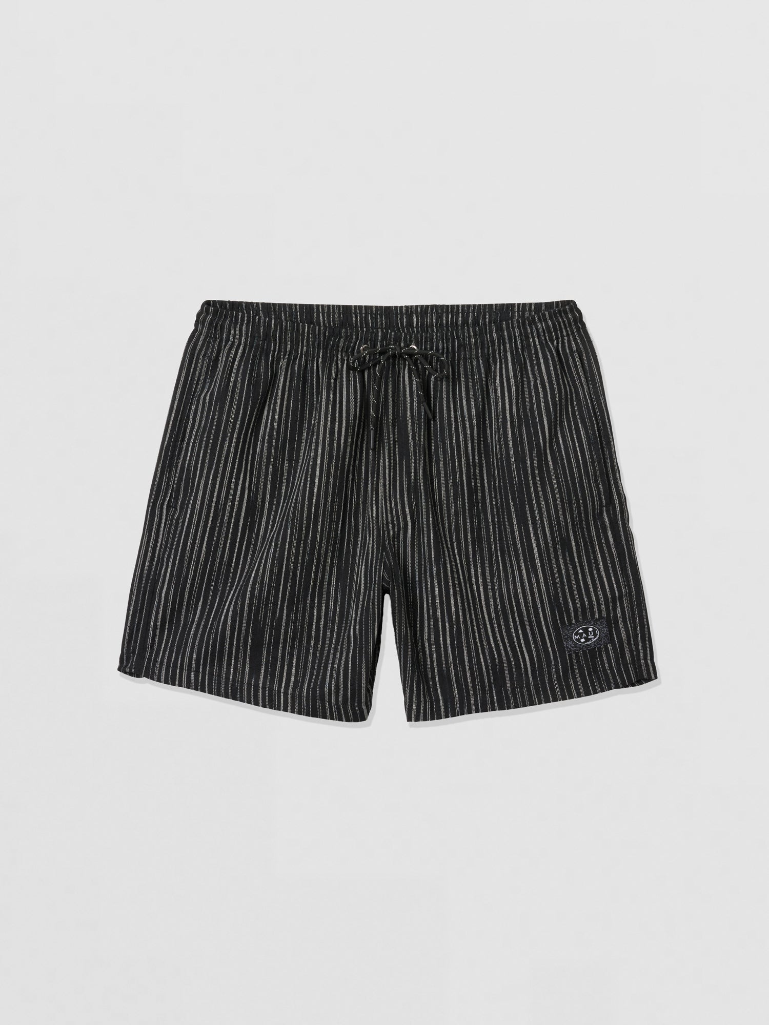 Maui and Sons Echo Walk shorts uomo azzurro rigato cotone