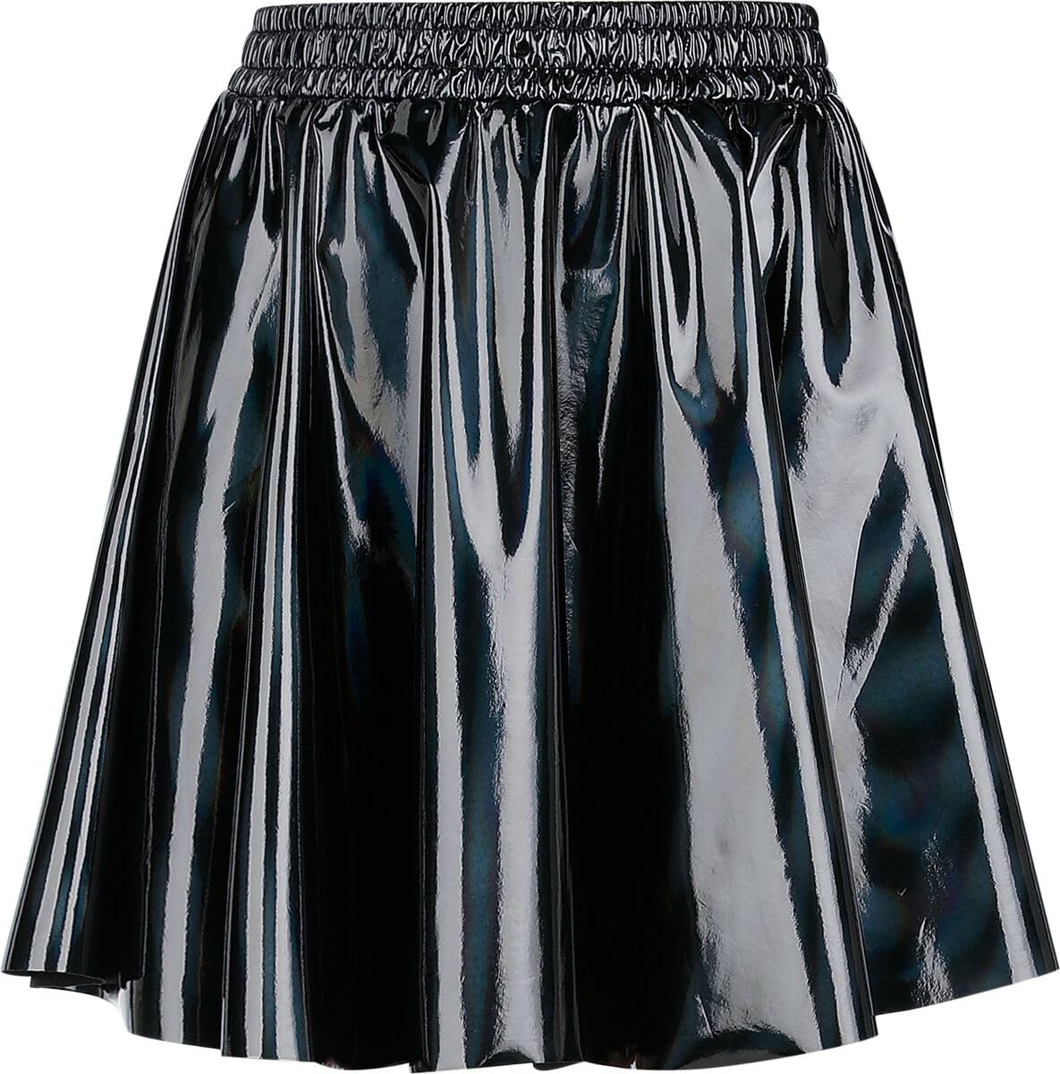 Gothicana by EMP gonna corta donna nera olografica