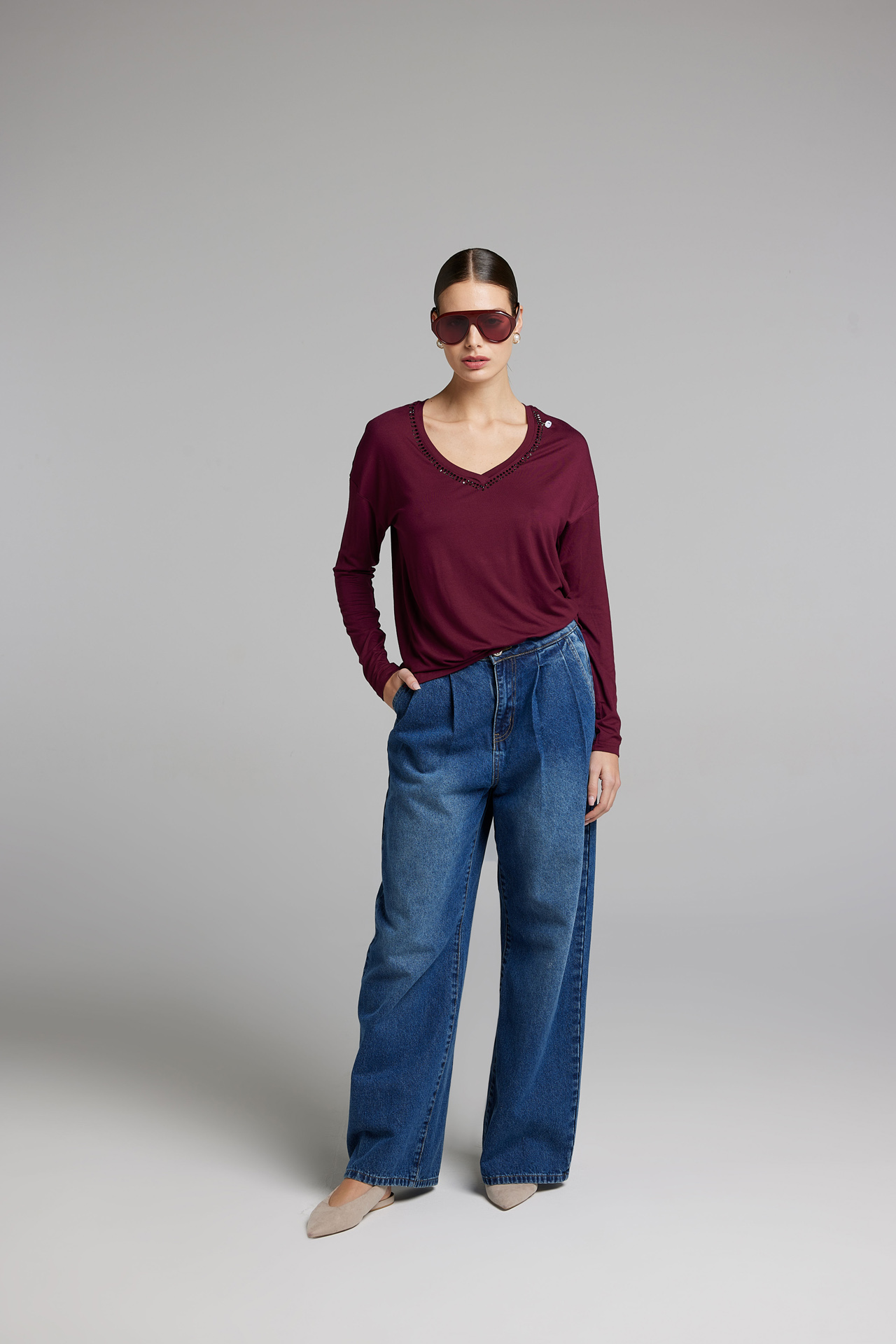 Sarah Chole 27747 Viscosa Turca Maglia Invernale