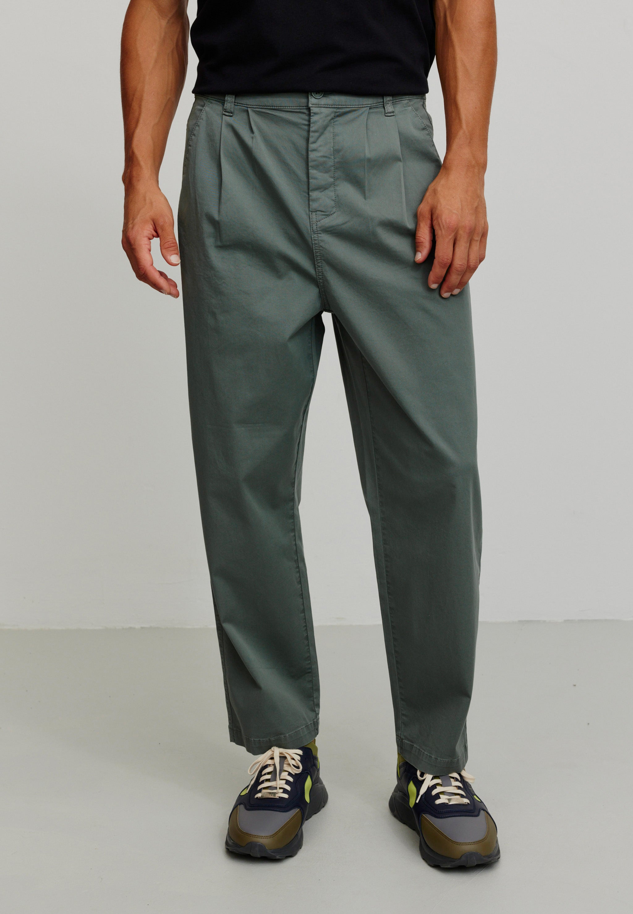 Recolution Catmint chino uomo eucalipto cotone bio