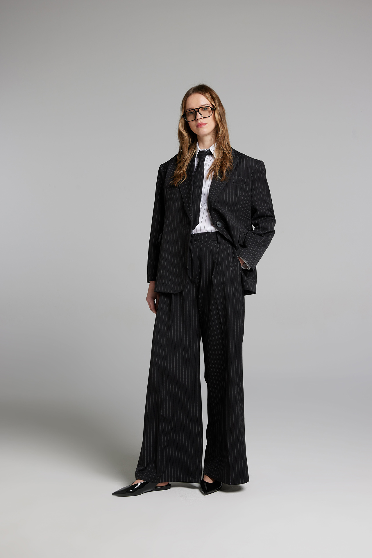 Sarah Chole 28042 Austria pantaloni gessati manolana