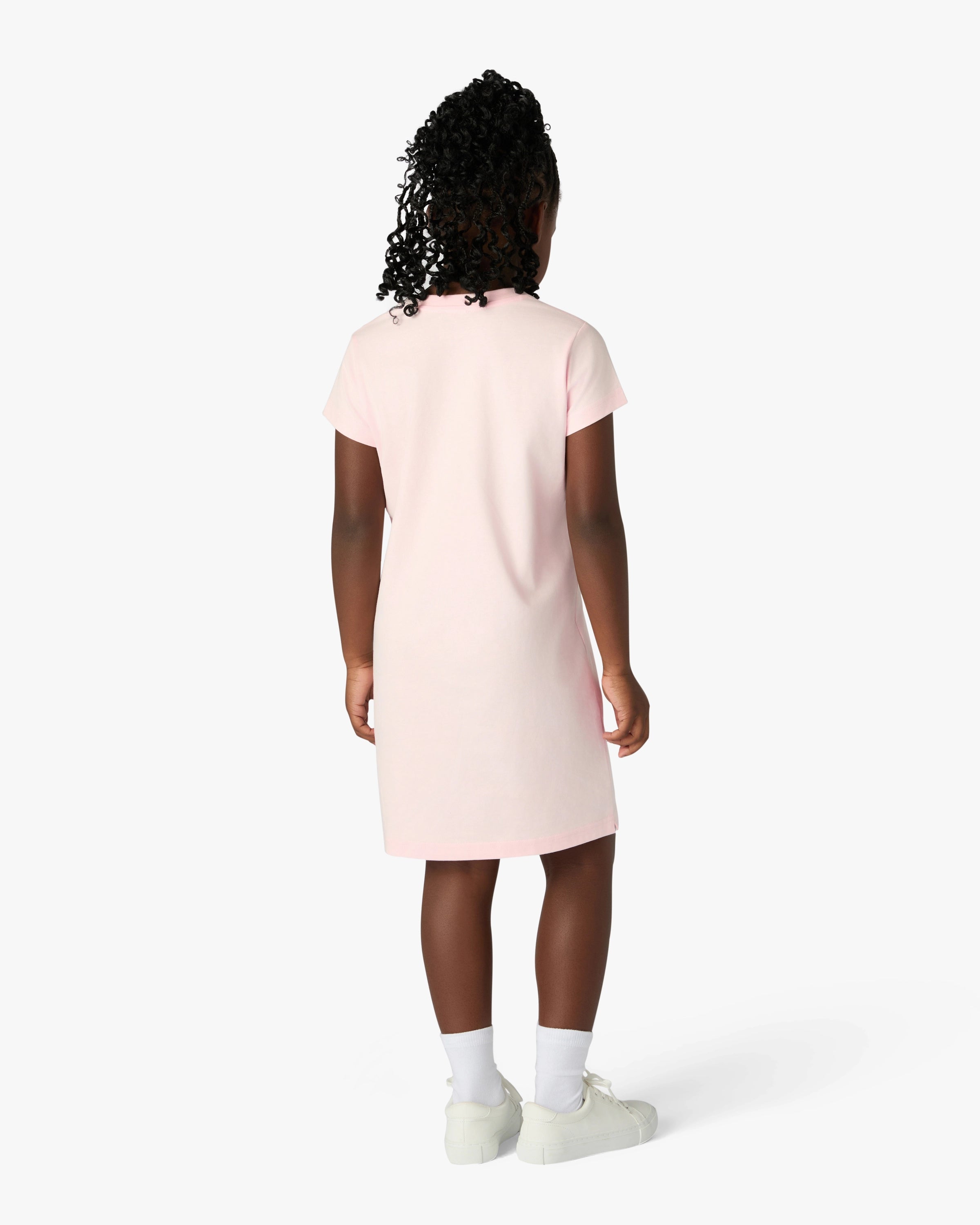 Casablanca Airspray abito bambina rosa manica corta