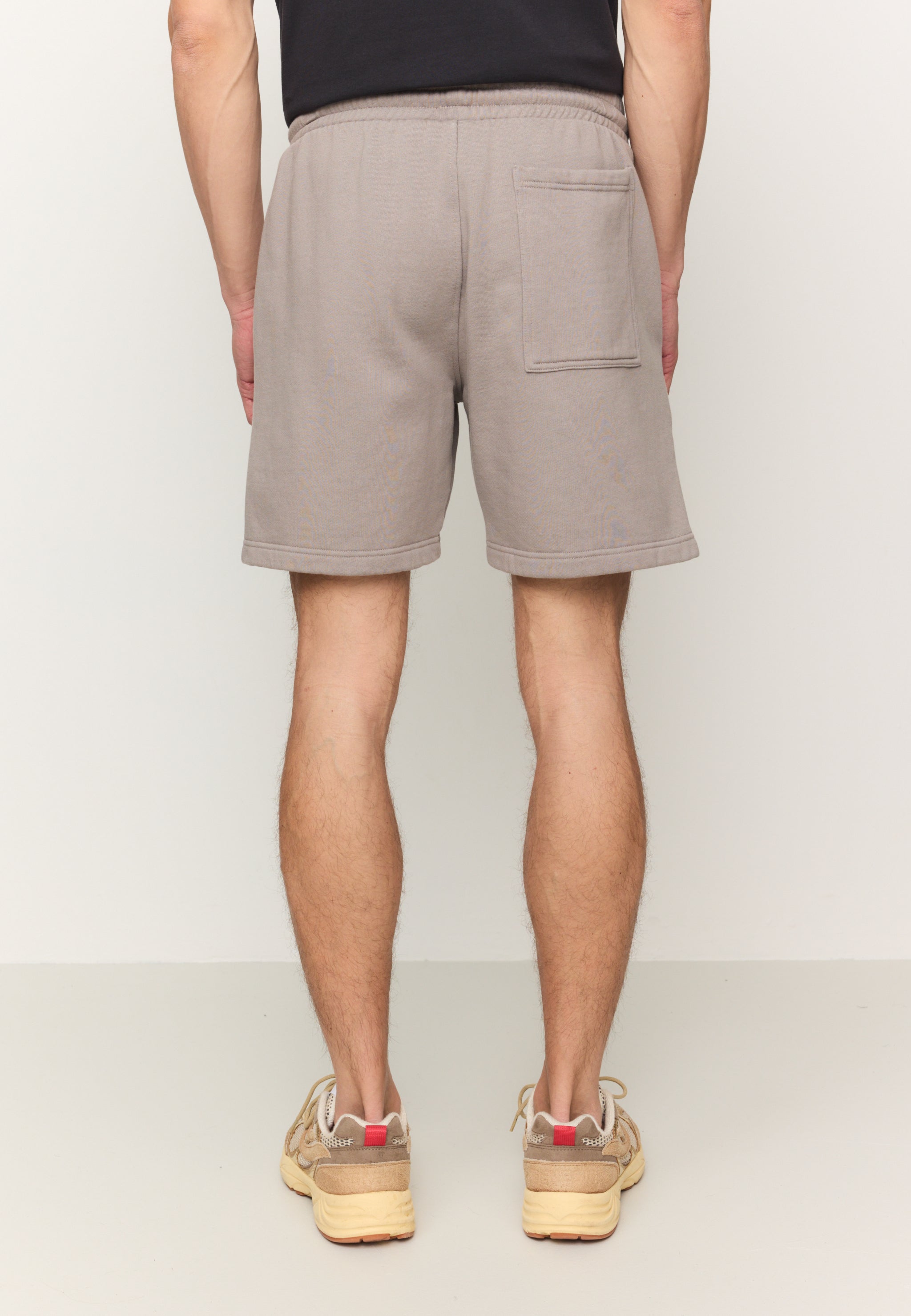 Recolution Balm shorts uomo greige cotone bio
