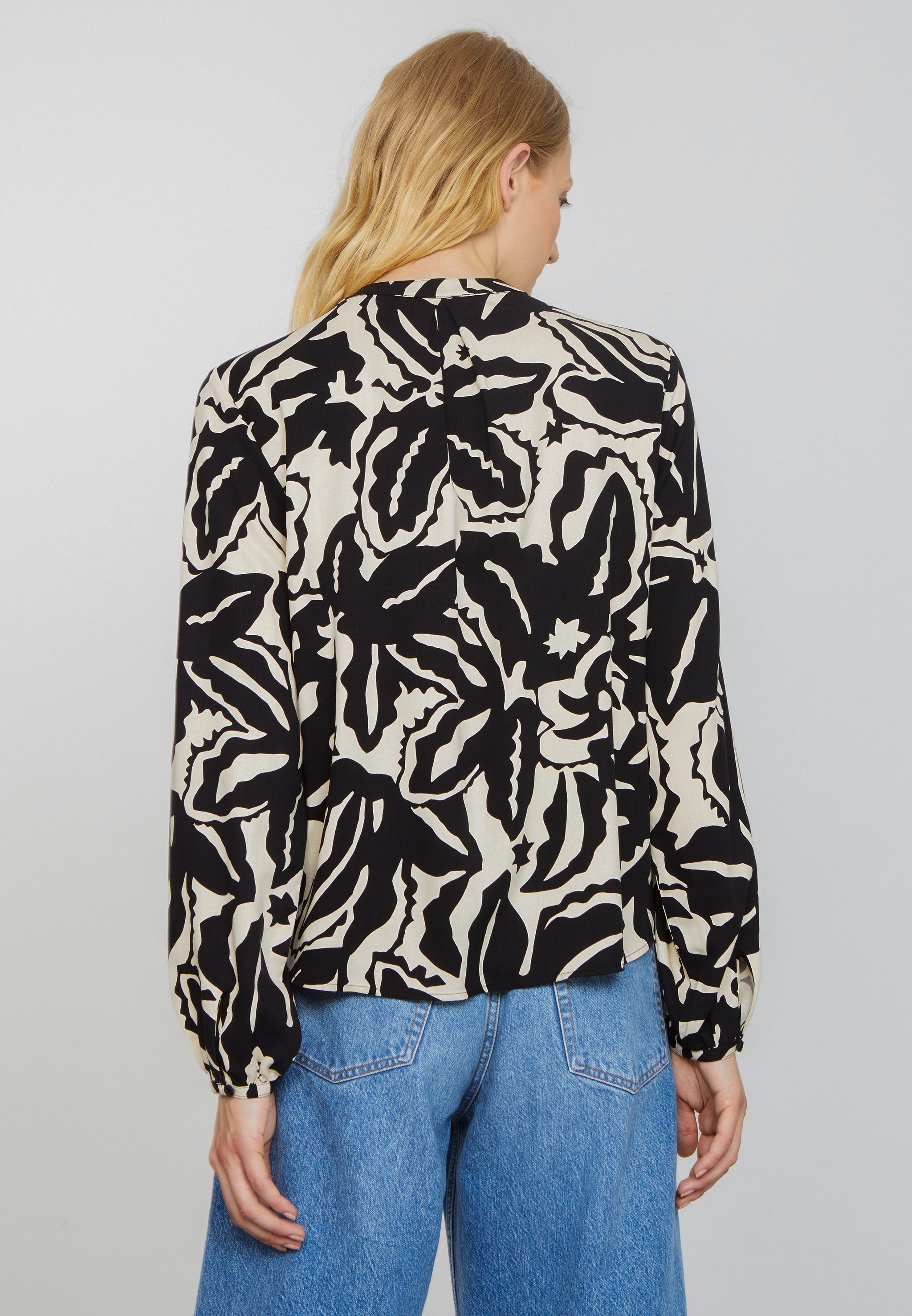 Recolution Carambola Botanical blusa donna nera