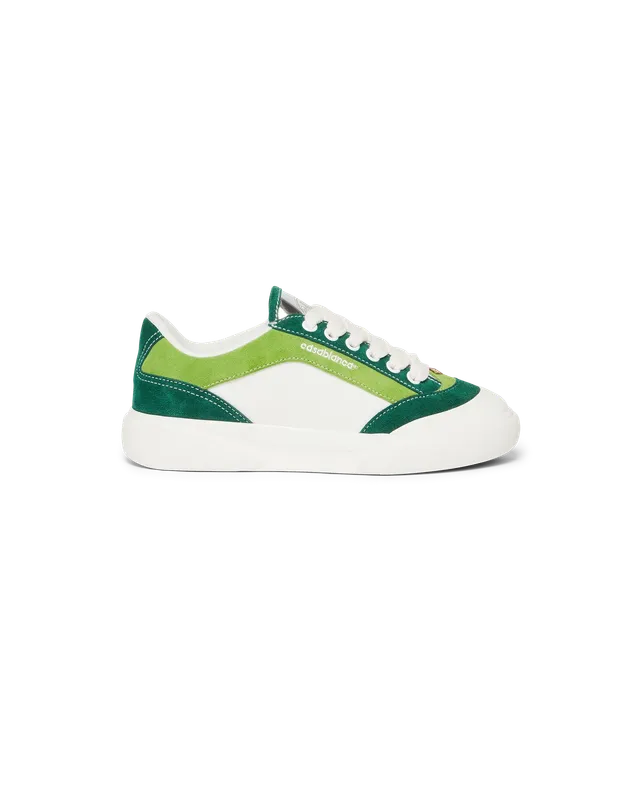 Casablanca Del Mar sneakers uomo verde pelle