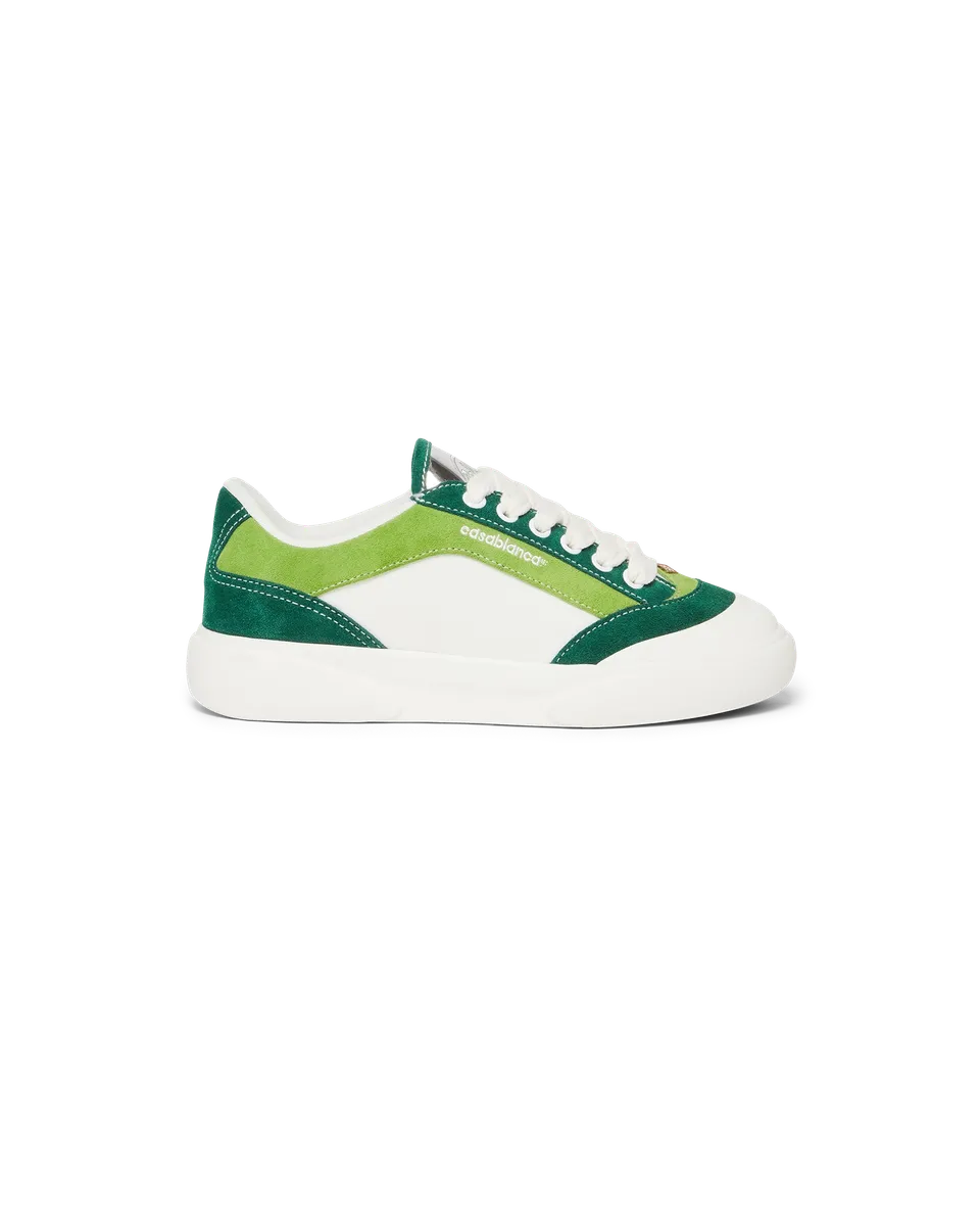 Casablanca Del Mar sneakers uomo verde pelle