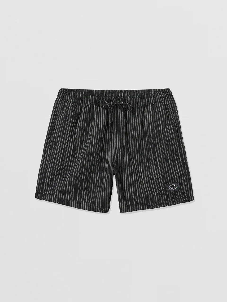 Maui and Sons Echo Walk shorts uomo azzurro rigato cotone