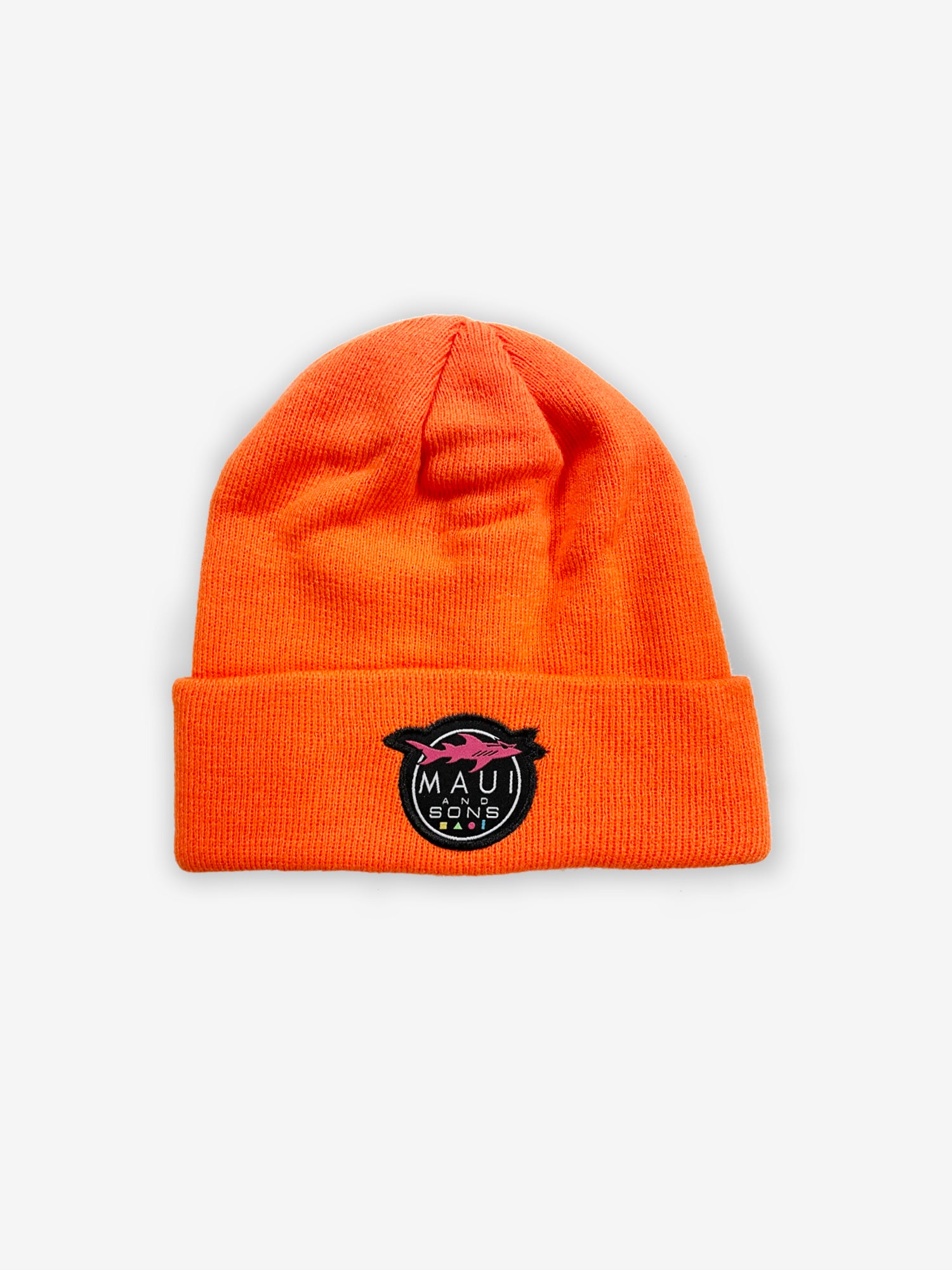 Maui and Sons Maui Neon Orange berretto reversibile nero