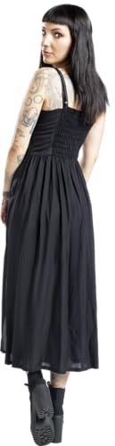 Gothicana by EMP abito lungo donna nero pizzo