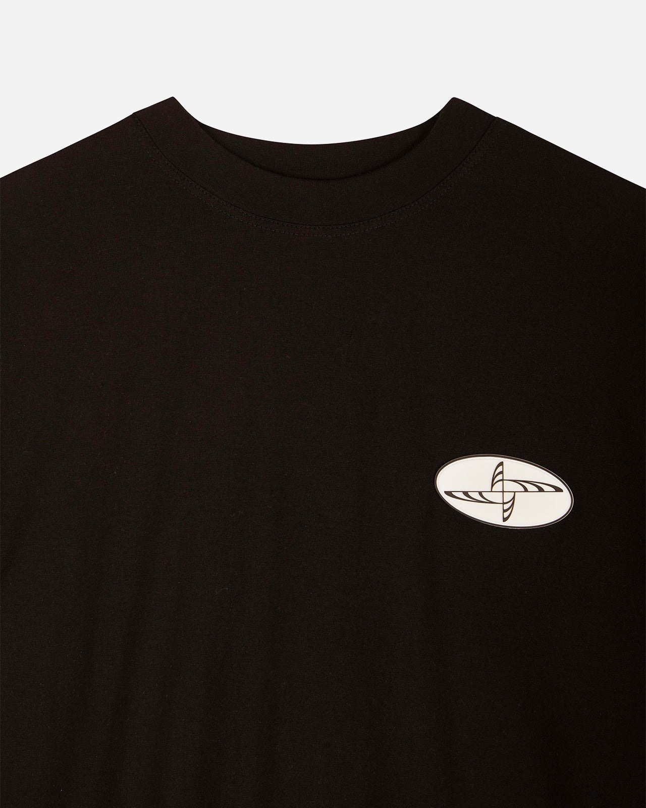 Noskra Longsleeve Logo T-Shirt Black maglietta cotone