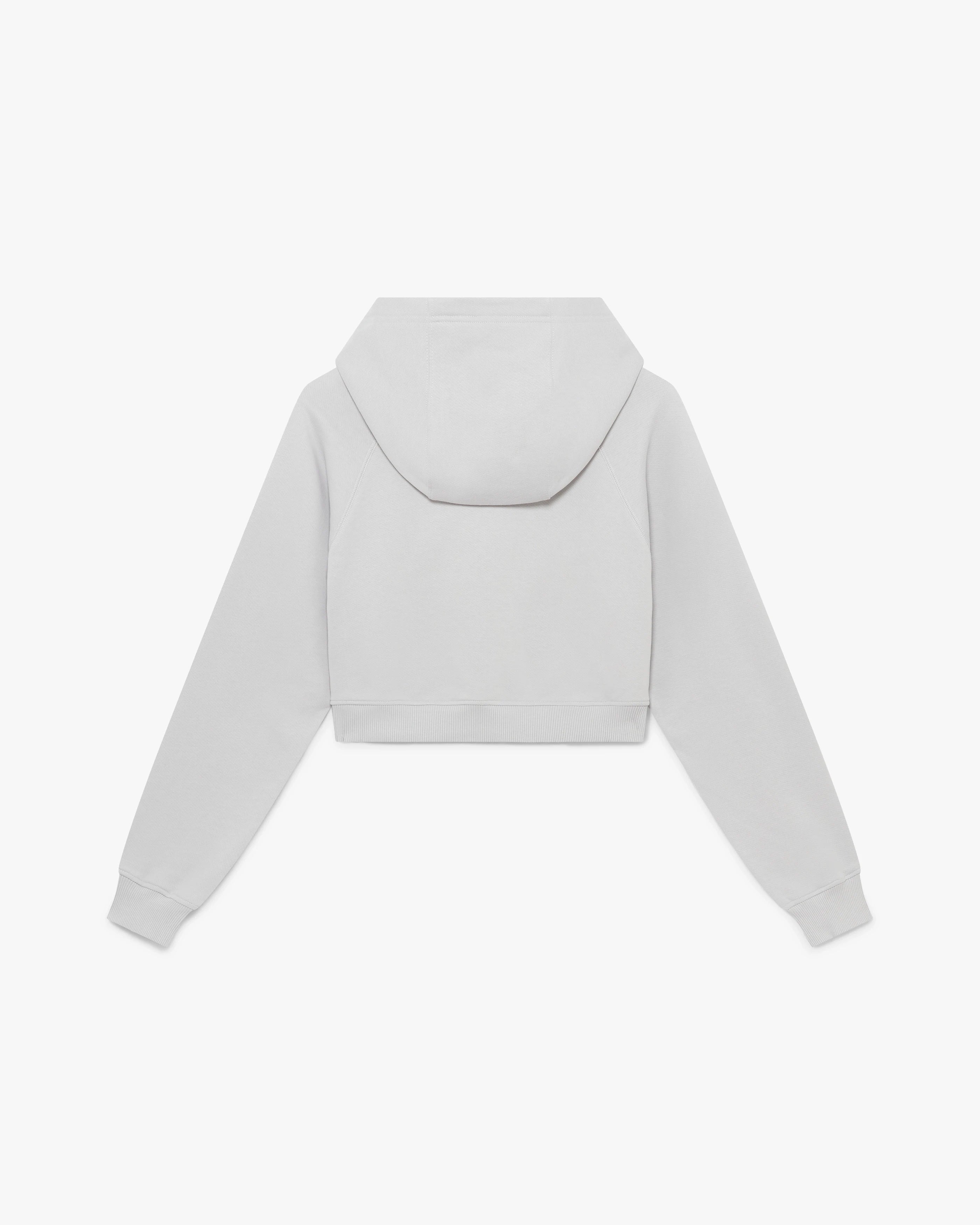 Casablanca Stacked Logo felpa con cappuccio grigia cotone