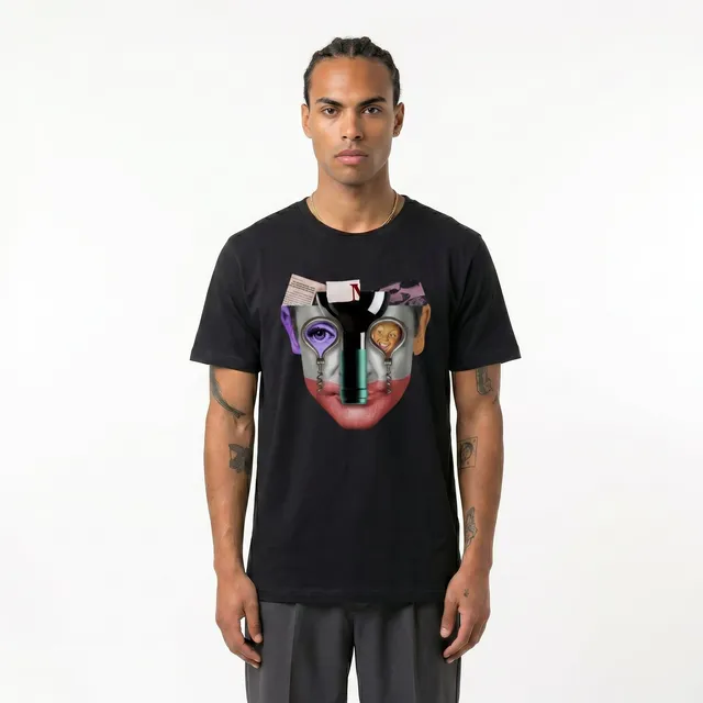 Seetees Bottleneck t-shirt unisex stampa grafica