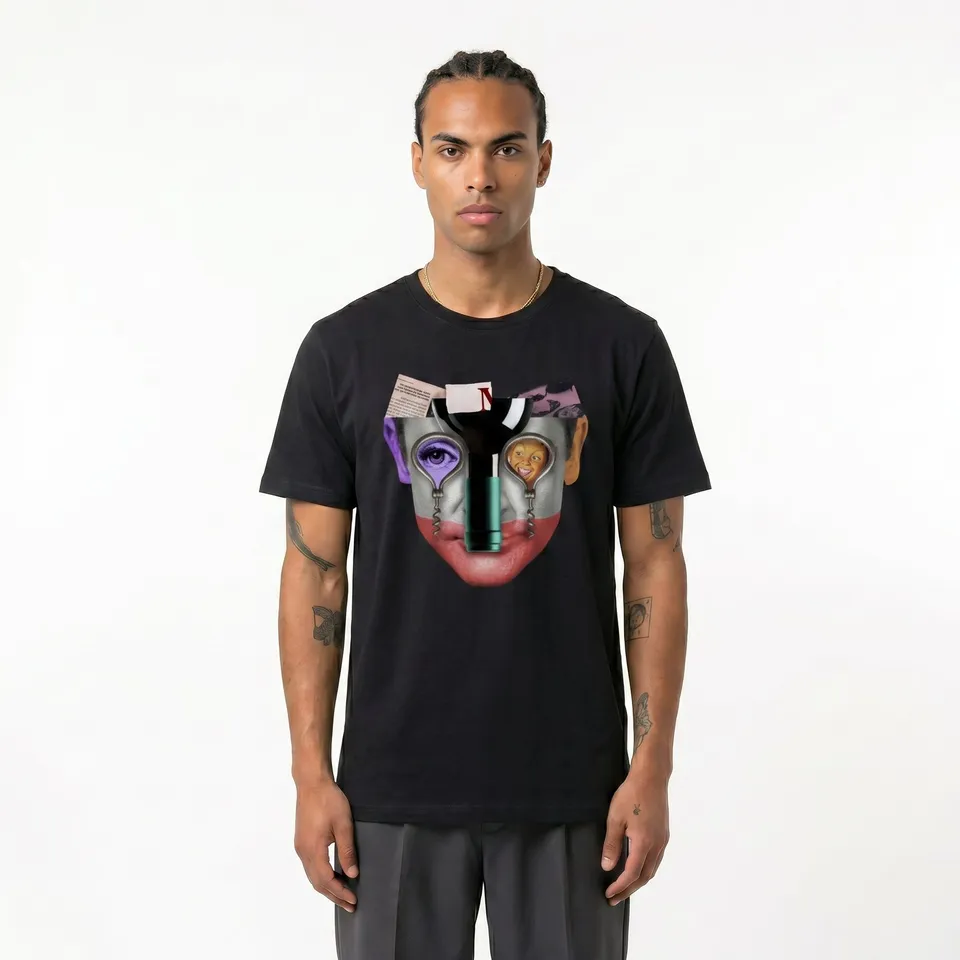 Seetees Bottleneck t-shirt unisex stampa grafica