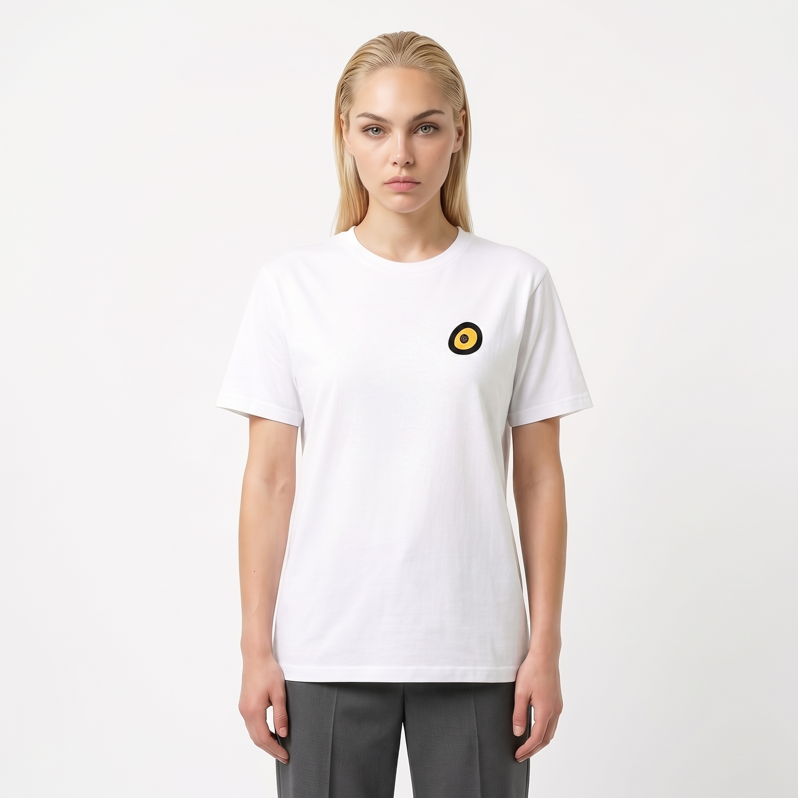 Mirò Seetees Logo T-shirt stampa pittori vestibilità comoda