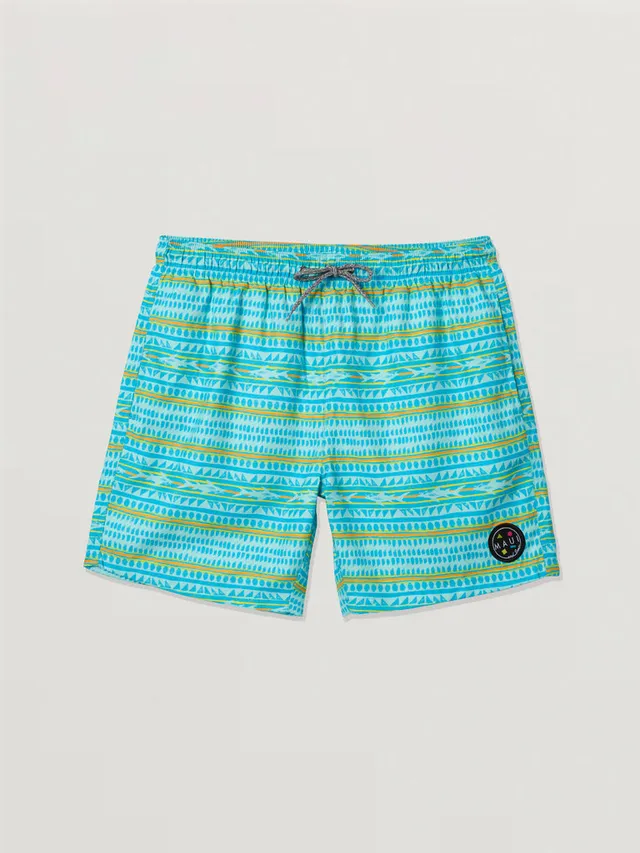 Maui and Sons Chaser Stripe Pool Shorts pantaloncini poliestere