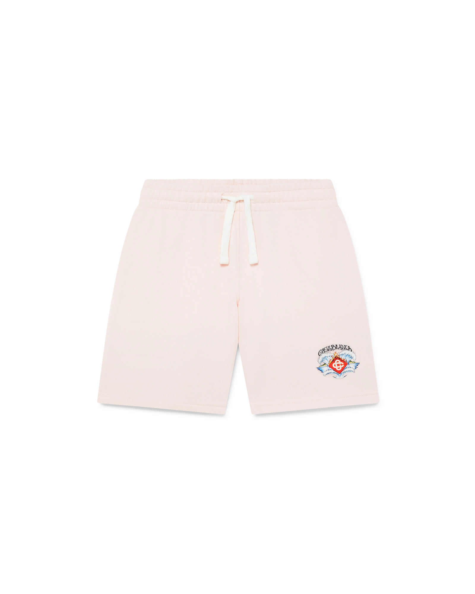 Casablanca Waves shorts bambino rosa cotone organico