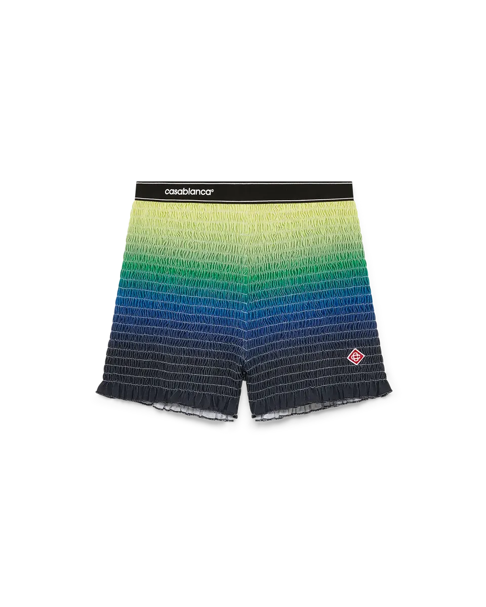 Casablanca Gradient shorts sfumati cotone bio