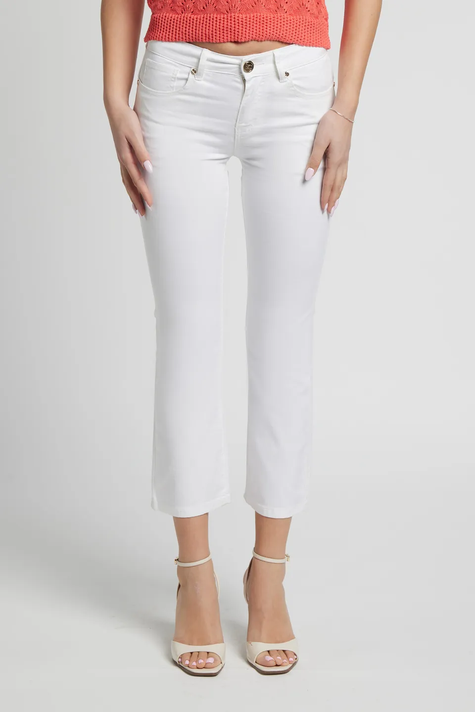 Sarah Chole SJ8939 Cinque Tasche pantalone cotone