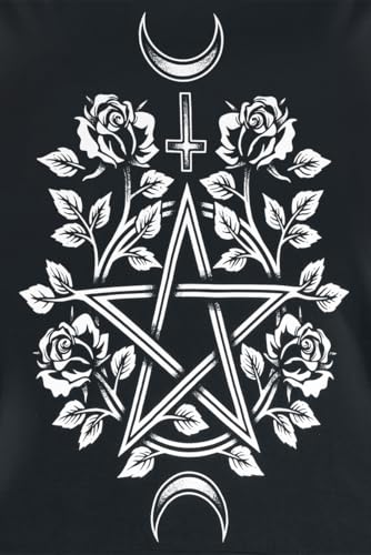 Gothicana by EMP T-Shirt Nera Stampa M Gotica