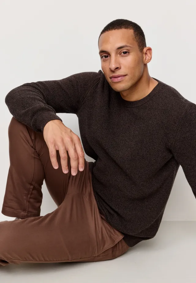 Recolution Bacopa maglione cotone taupe caldo