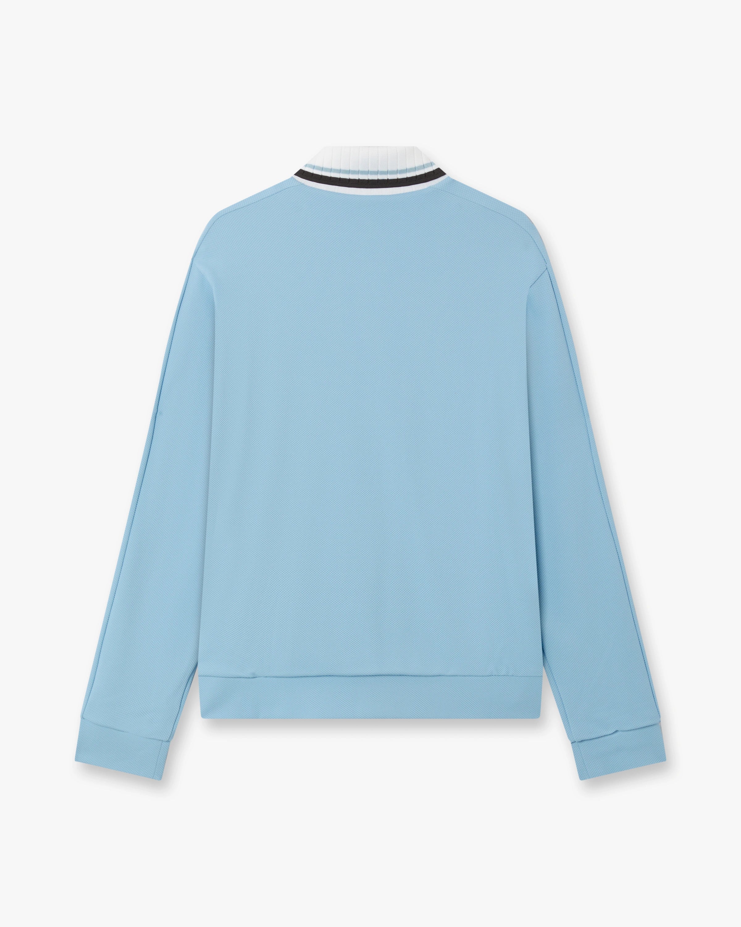 Casablanca Pale Blue Pique giacca tuta azzurra uomo