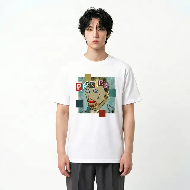 Seetees Painter t-shirt stampa arte