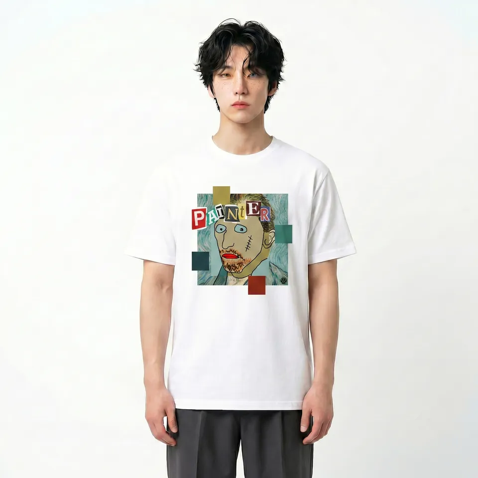 Seetees Painter t-shirt stampa arte