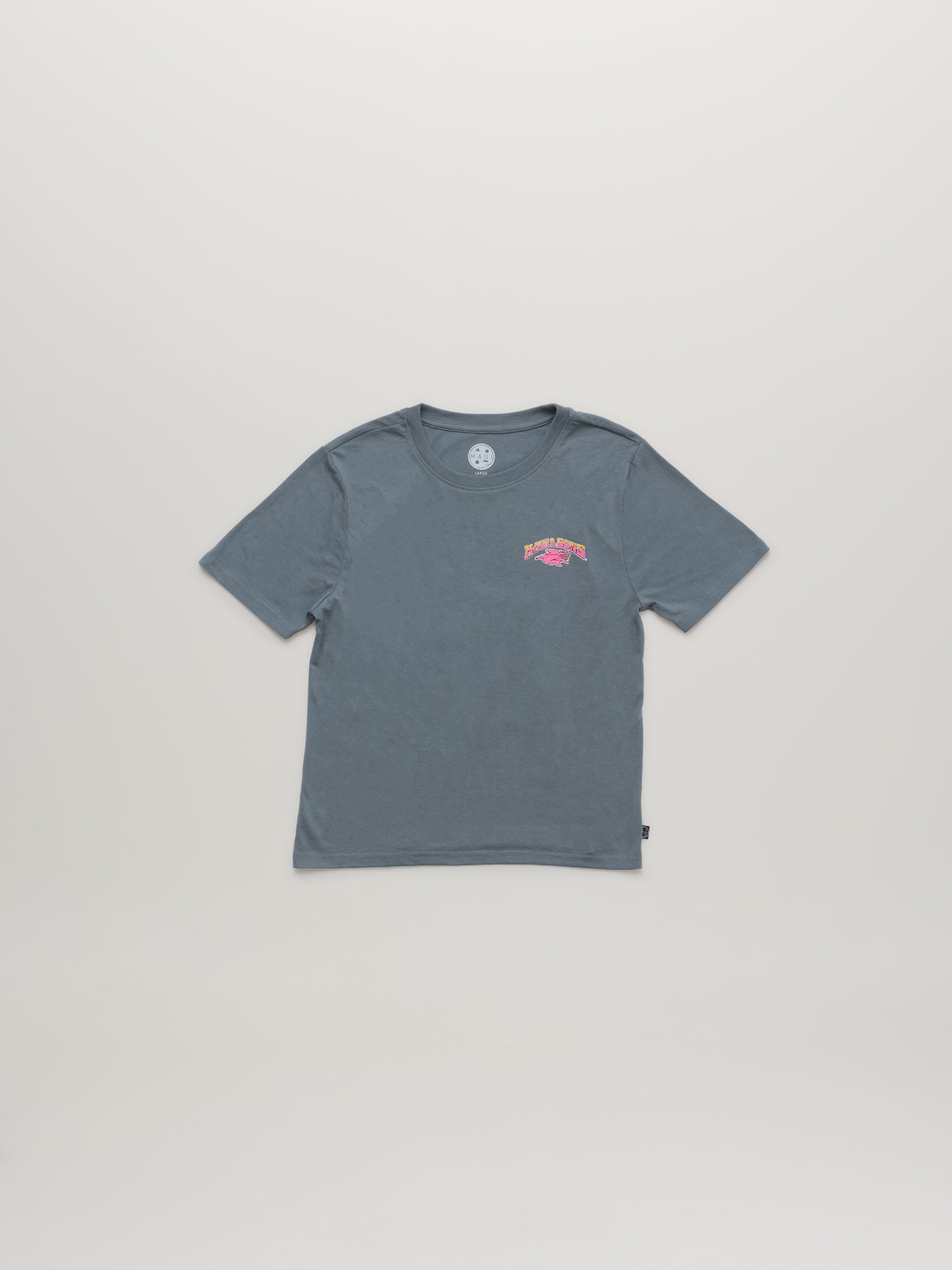 Maui and Sons Aggro Life T-Shirt Bimbo Granite cotone