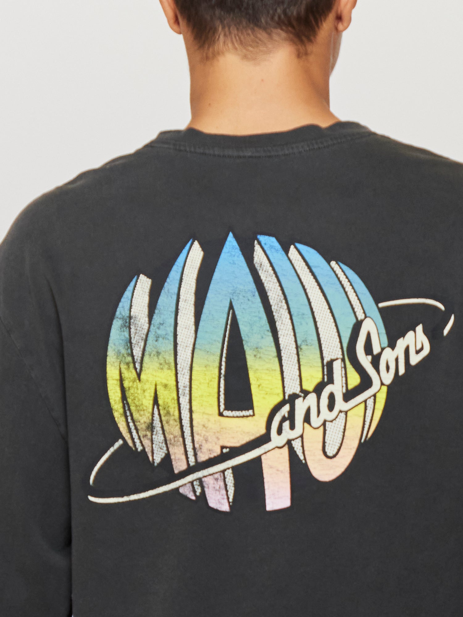 Maui and Sons Global maglia manica lunga phantom cotone