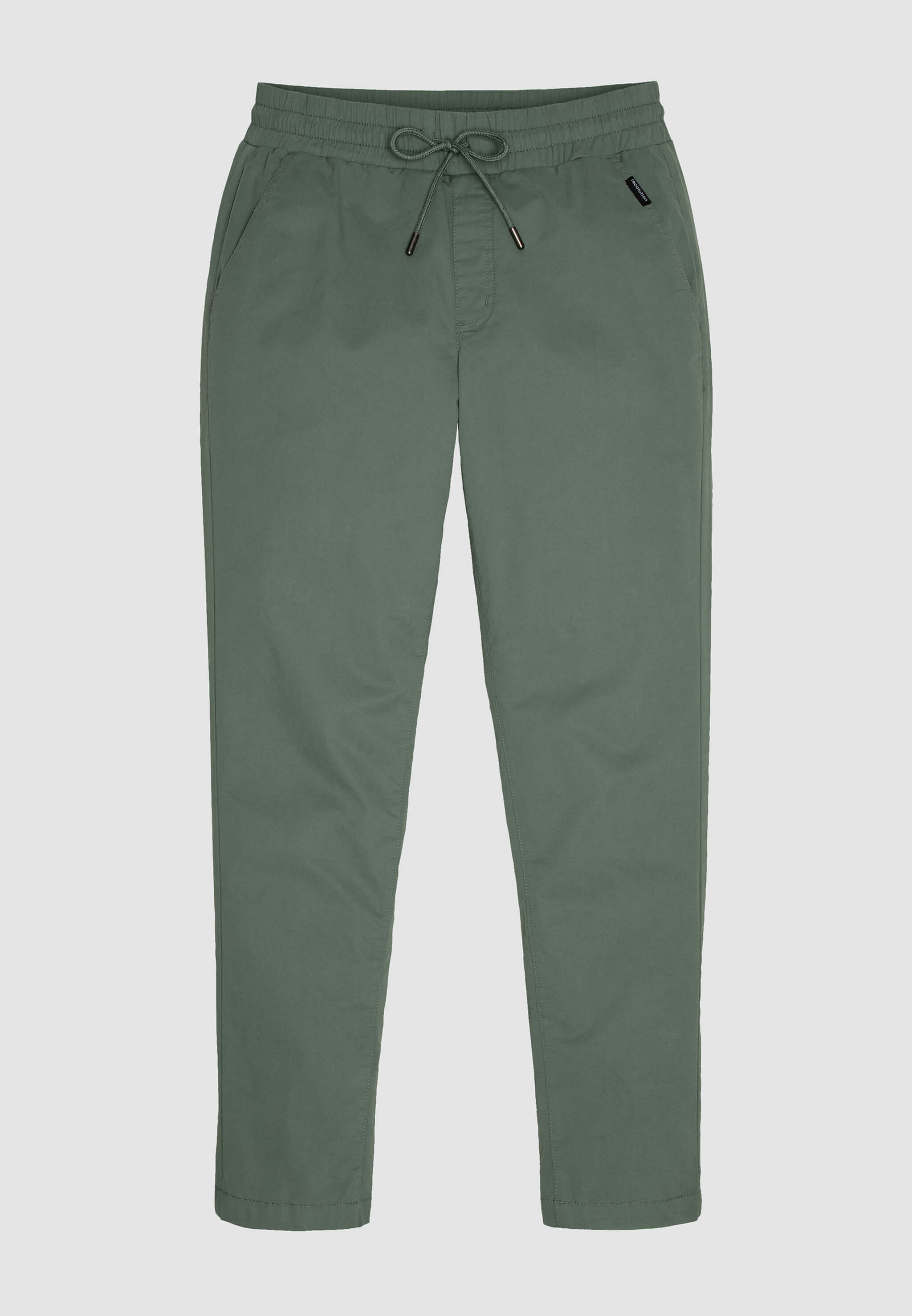 Recolution Taro pantaloni chino khaki cotone bio