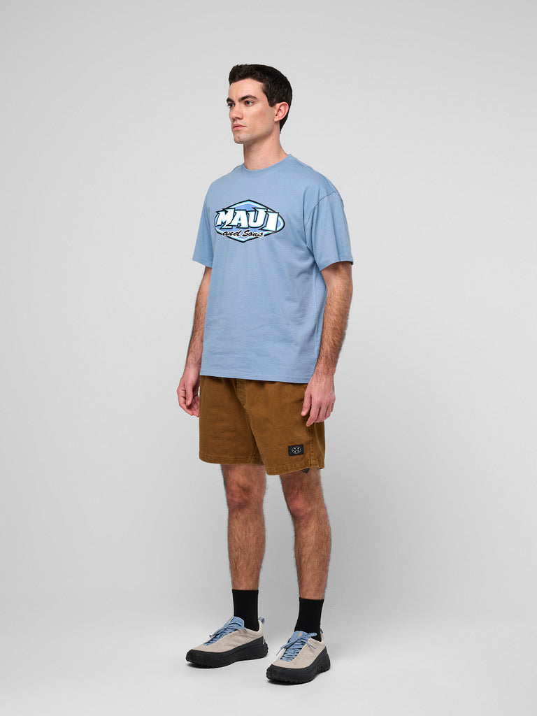 Maui and Sons Diamond maglietta uomo boxy fit cotone