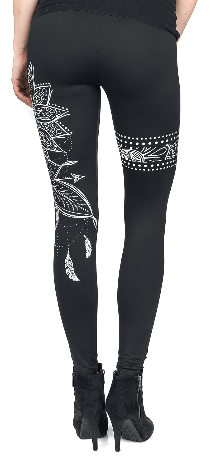 Gothicana by EMP leggings neri mandala taglia S